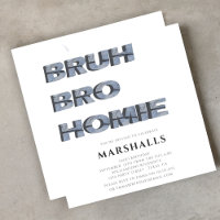 bror bro kompis killar modern 3D-typografi