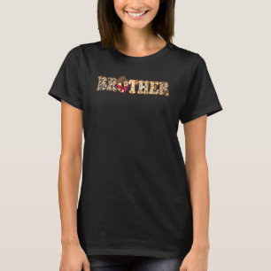 Bror Cowboy Western Första Rodeo Födelsedagsfest T Shirt