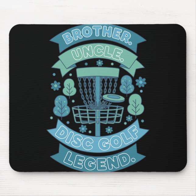 Bror Farbror Discgolf Legend Nner  Musmatta (Framsidan)
