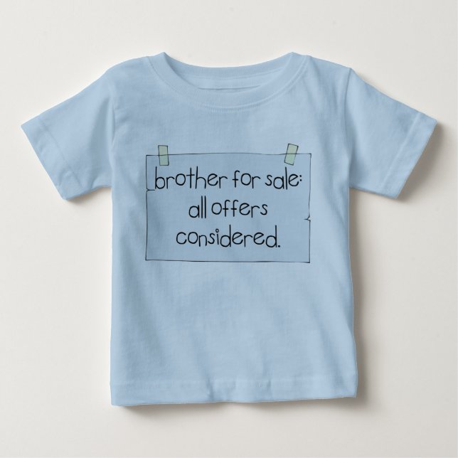 Bror för försäljning t-shirt (Framsida)