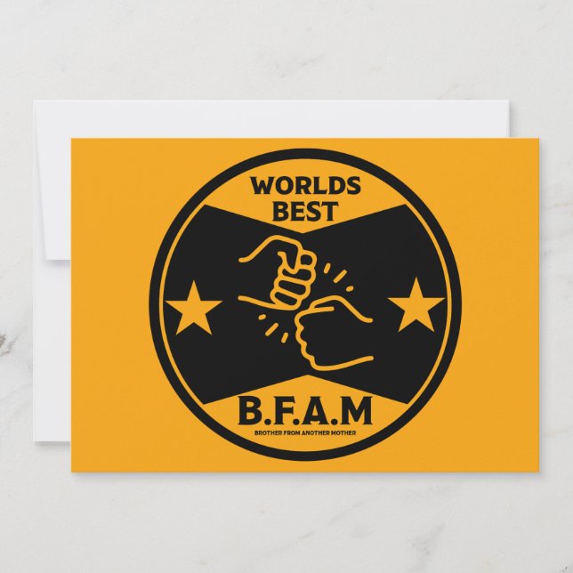 Bror från ett annat Mor Julkort (Framsida)