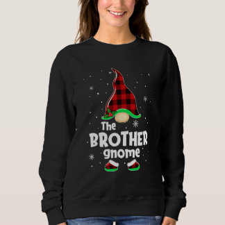 Bror Gnome Buffalo Rutig Matchande Familj Jul T Shirt