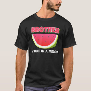 Bror i en melonfamiljs matchande Watermel T Shirt