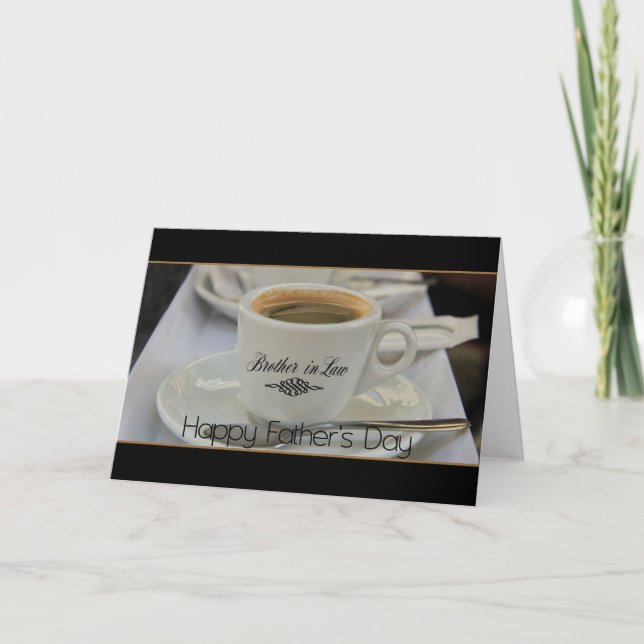 Bror i Lag Lycklig Fars dag Kort (Framsida)
