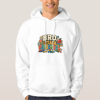 Bror jag undervisar förskola manlig lärartröja hoodie