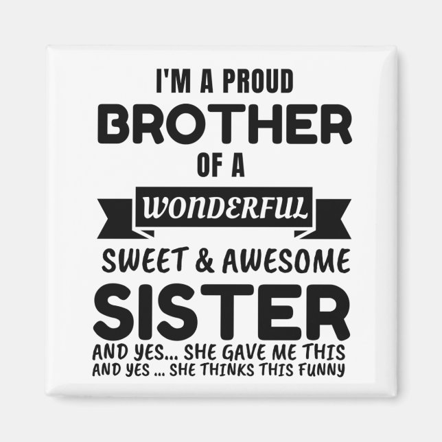 Bror och hans Fantastisk-syster Magnet (Framsidan)