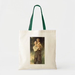 Bror och syster av William Adolphe Bouguereau Tygkasse