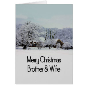 Bror och syster i Law God jul Hälsningskort