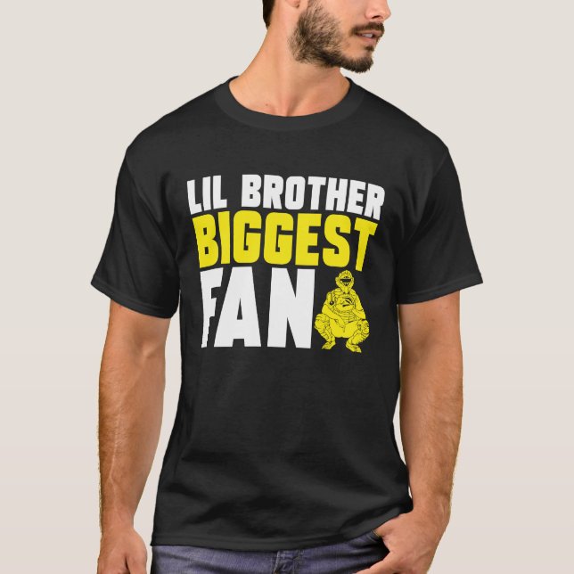 Bror syster  Softboll Fångare T Shirt (Framsida)