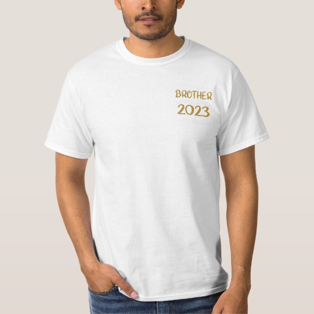 Bror till 2023 Student T Shirt (Framsida)