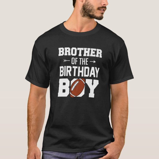 Bror till Birthday Boy-familjen Morsa T Shirt (Framsida)