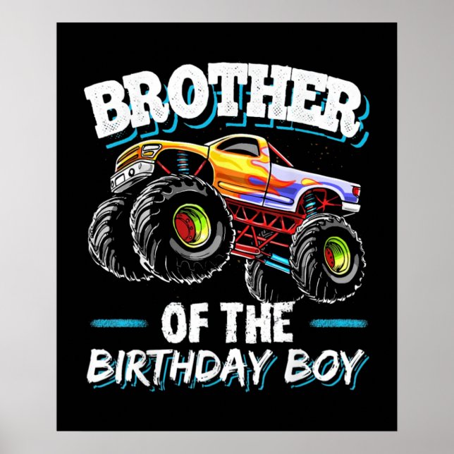 Bror till Birthday Boy Poster (Framsidan)