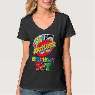 Bror till Birthday Boy Shirt Uno pappa Pappa F T