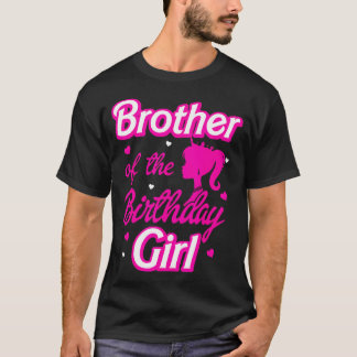 Bror till Birthday Girl Doll Family Party Dec T Shirt
