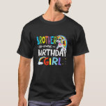Bror till Birthday Girl Funny Dabbing Unicorn T Shirt<br><div class="desc">Bror till Birthday Girl Funny Dabbing Unicorn Mamma</div>