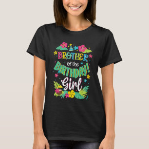 Bror till Birthday Girl shirt Aloha Hawaii Pa T Shirt