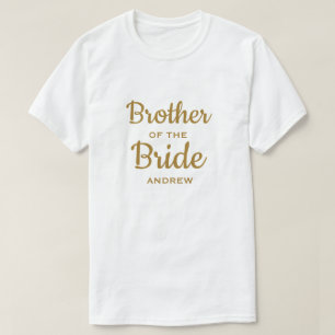 Bror till Bride Anpassningsbar T-Shirt