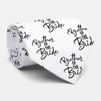 Bror till Bride Black and White Slips