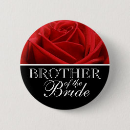 Bror till Bride Bröllop Stift Knapp