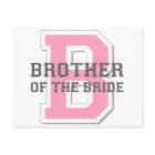 Bror till Bride Cheer
