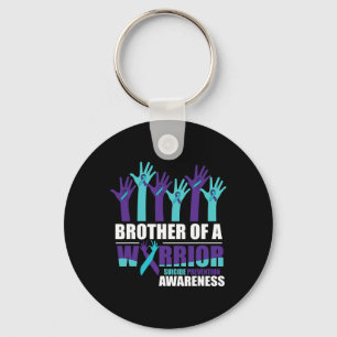 Bror till en krigare suicide Awareness Mental Heal Nyckelring