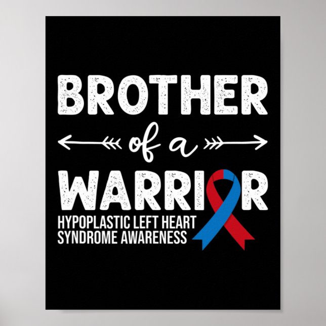 Bror till en medvetenhet om ett krigarsyndrom poster (Framsidan)
