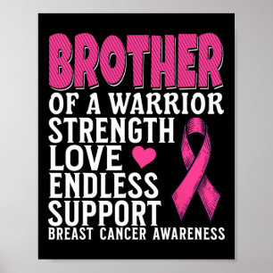 Bror till ett bryggsamhetsnät för bröstcancer poster