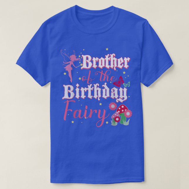 Bror till Fairy Princess Mushroom Bu T Shirt (Design framsida)