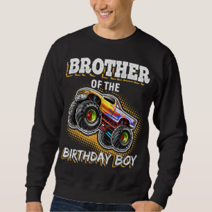 Bror till födelsedag i Lastbil, födelsedagen Lång Ärmad Tröja