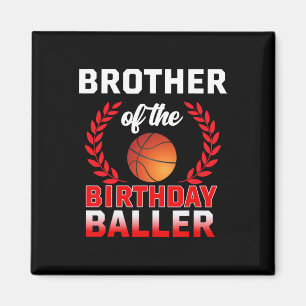 Bror till födelsedagsbyllens bysketbylltema Bd Magnet