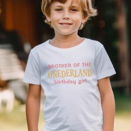 Bror till födelsedagsflickan Alice i Underlandet  T Shirt