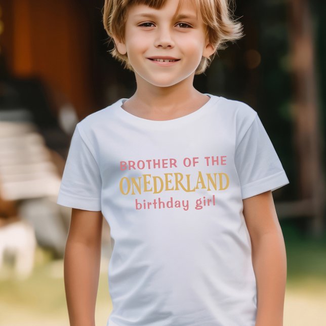 Bror till födelsedagsflickan Alice i Underlandet  T Shirt (Skapare uppladdad)