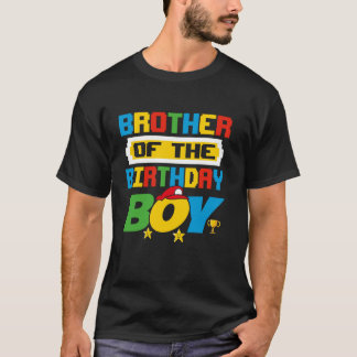 Bror till födelsedagsgammens spelfamilj Mat T Shirt