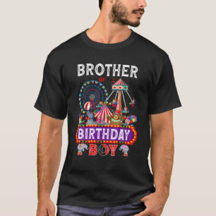 Bror till födelsedagskorgen Carnival Circus 1:a Bi T Shirt