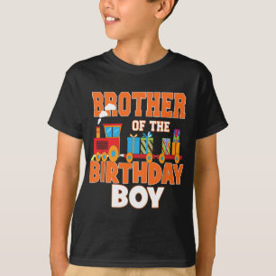 Bror till födelsedagskorgen Tåg Älskare B-day Part T Shirt