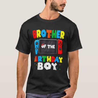 Bror till födelsedagskorgsfamiljen Matching Birthd T Shirt
