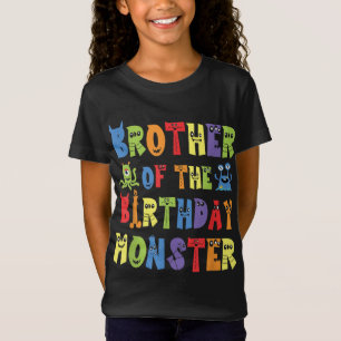 Bror till födelsedagsmästare Alien Kid B-day Pa T Shirt
