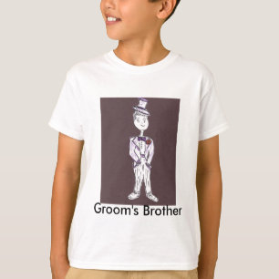 Bror till Groom/Bachelor-partiet Tee Shirt