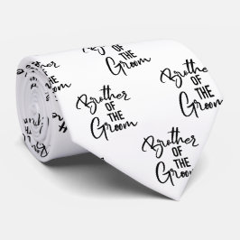 Bror till Groom Black and White Slips