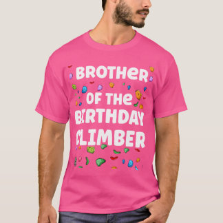 Bror till klimat- och klimatfamiljens födelsedagsk t shirt