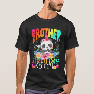 Bror till Panda Unicorn T Shirt