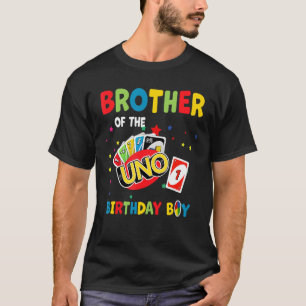 Bror till Uno Birthday Boy Uno Birthday Boy T Shirt
