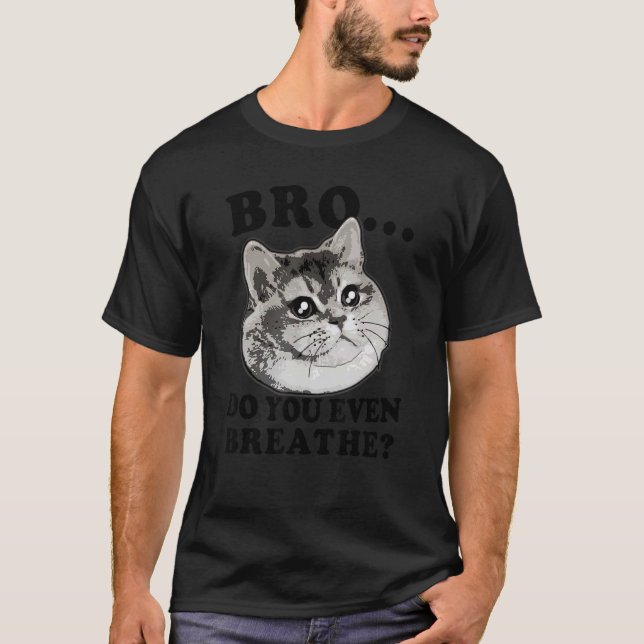 Brorsan Andas Du Ens Katt Meme T Shirt (Framsida)