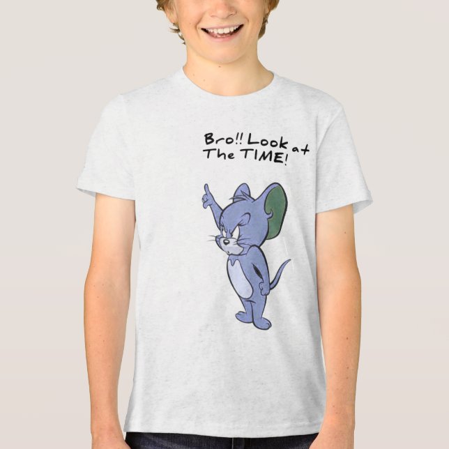 Brorsan! Titta på klockan T Shirt (Framsida)