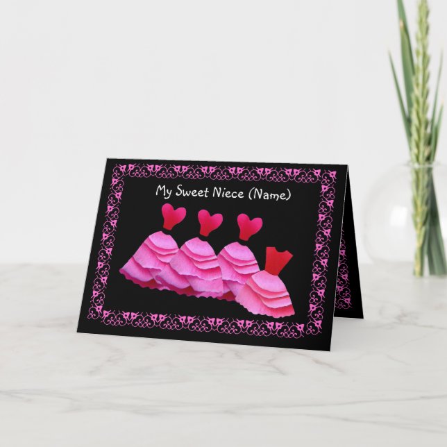 BRORSDOTTER - brudtärnainbjudan - ROSA kappor Inbjudan (Framsida)