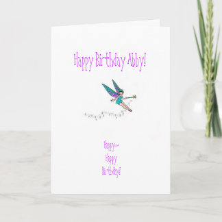 Brorsdotterfödelsedagkort Kort