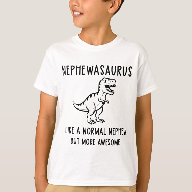 Brorson Dinosaur T-shirt | Brorsorasaurus T-Shirt (Framsida)