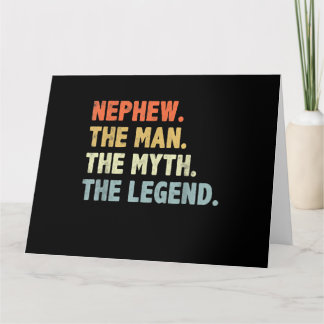 Brorson Mannen Myten Legend Fars Dag Kort