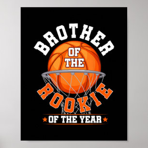 Brorson till rookie på 1-års födelsedag Sketll fam Poster