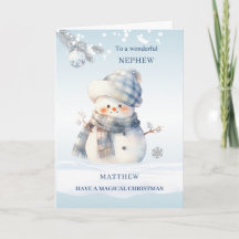 Brorsonens blå julgran tomte